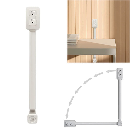 Electrical Outlet Extender Access Hard-to-Reach Outlets