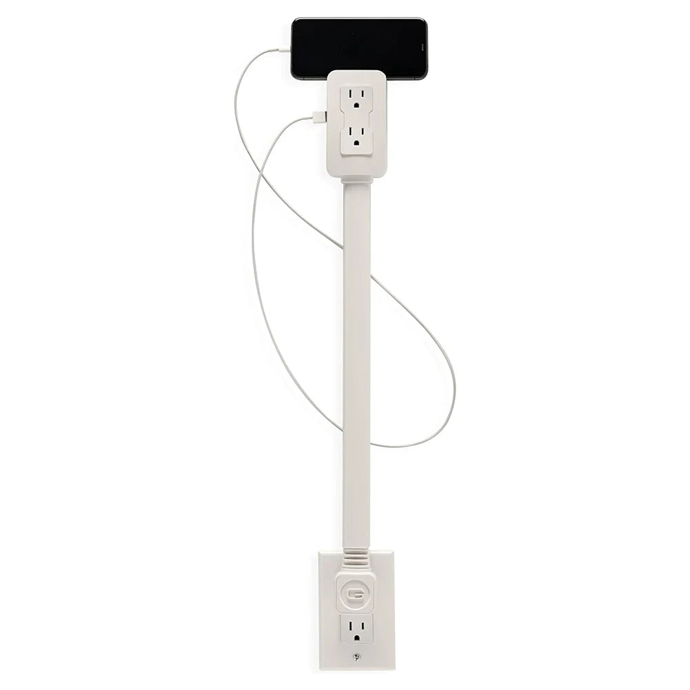Electrical Outlet Extender Access Hard-to-Reach Outlets
